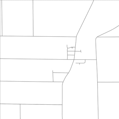 ROAD MAP OF GIBBSVILLE, WISCONSIN BY MAPBAKES