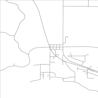 ROAD MAP OF GOTHAM, WISCONSIN BY MAPBAKES