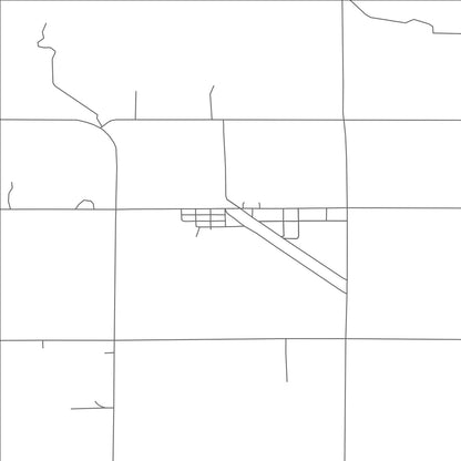 ROAD MAP OF GRAND MARSH, WISCONSIN BY MAPBAKES