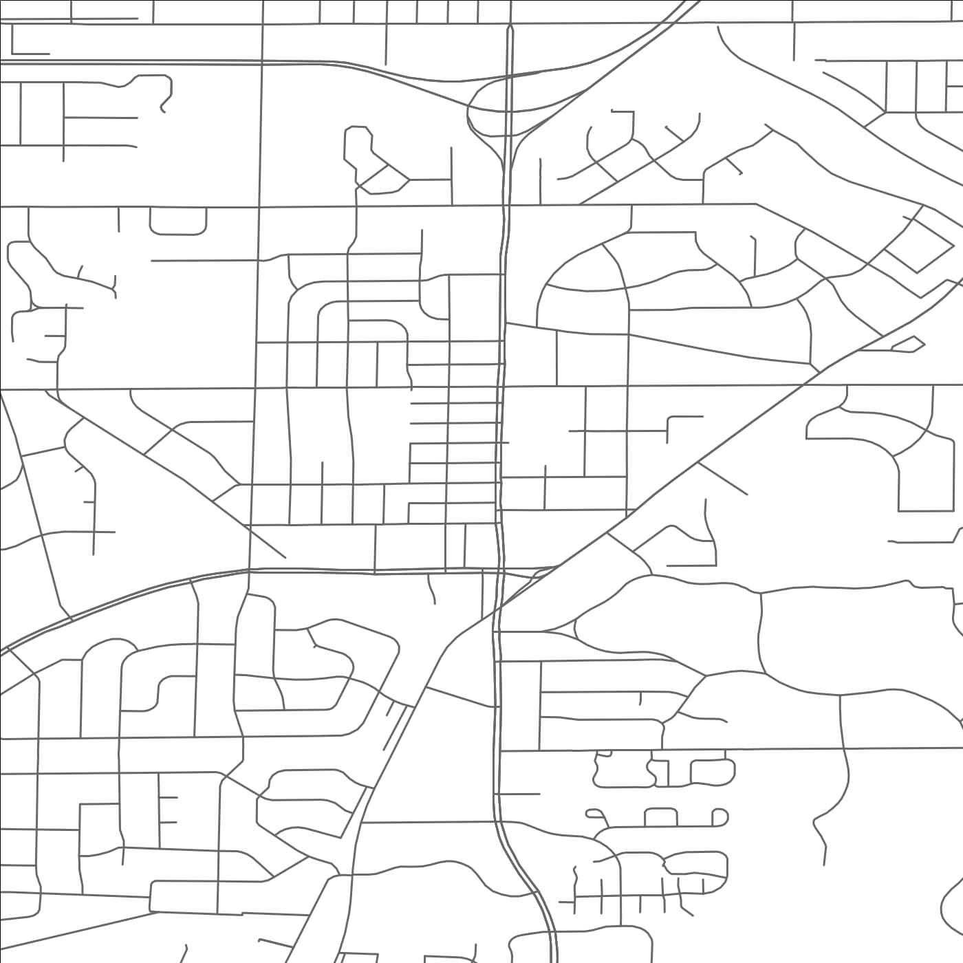 ROAD MAP OF HALES CORNERS, WISCONSIN BY MAPBAKES