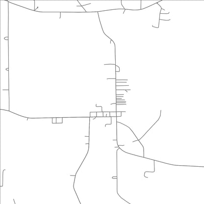 ROAD MAP OF HARRISVILLE, WISCONSIN BY MAPBAKES