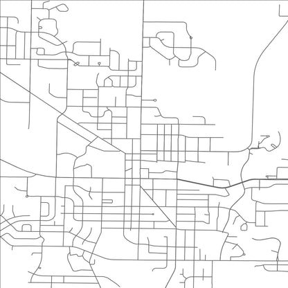 ROAD MAP OF HARTFORD, WISCONSIN BY MAPBAKES