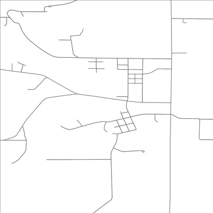 ROAD MAP OF HOLCOMBE, WISCONSIN BY MAPBAKES