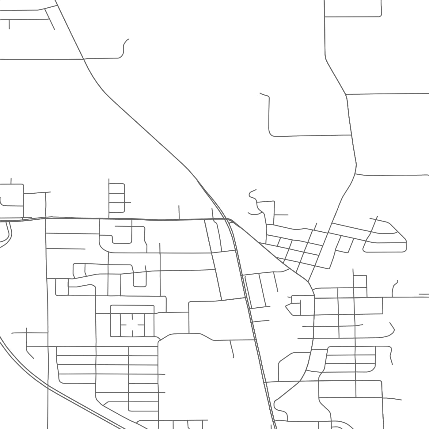 ROAD MAP OF HOLMEN, WISCONSIN BY MAPBAKES