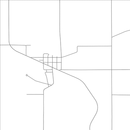 ROAD MAP OF HUMBIRD, WISCONSIN BY MAPBAKES