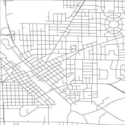 ROAD MAP OF JANESVILLE, WISCONSIN BY MAPBAKES