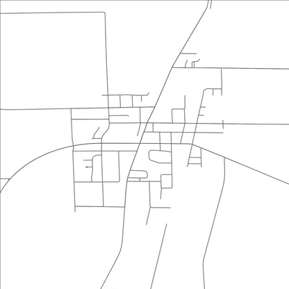 ROAD MAP OF JUNEAU, WISCONSIN BY MAPBAKES