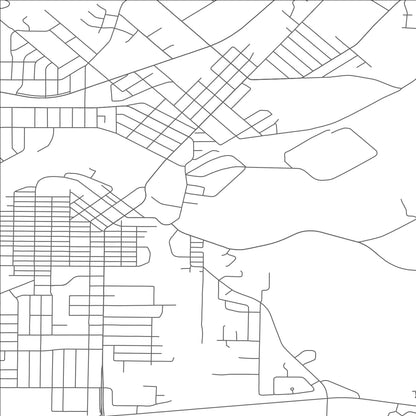 ROAD MAP OF KAUKAUNA, WISCONSIN BY MAPBAKES