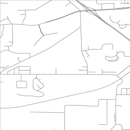 ROAD MAP OF KING, WISCONSIN BY MAPBAKES