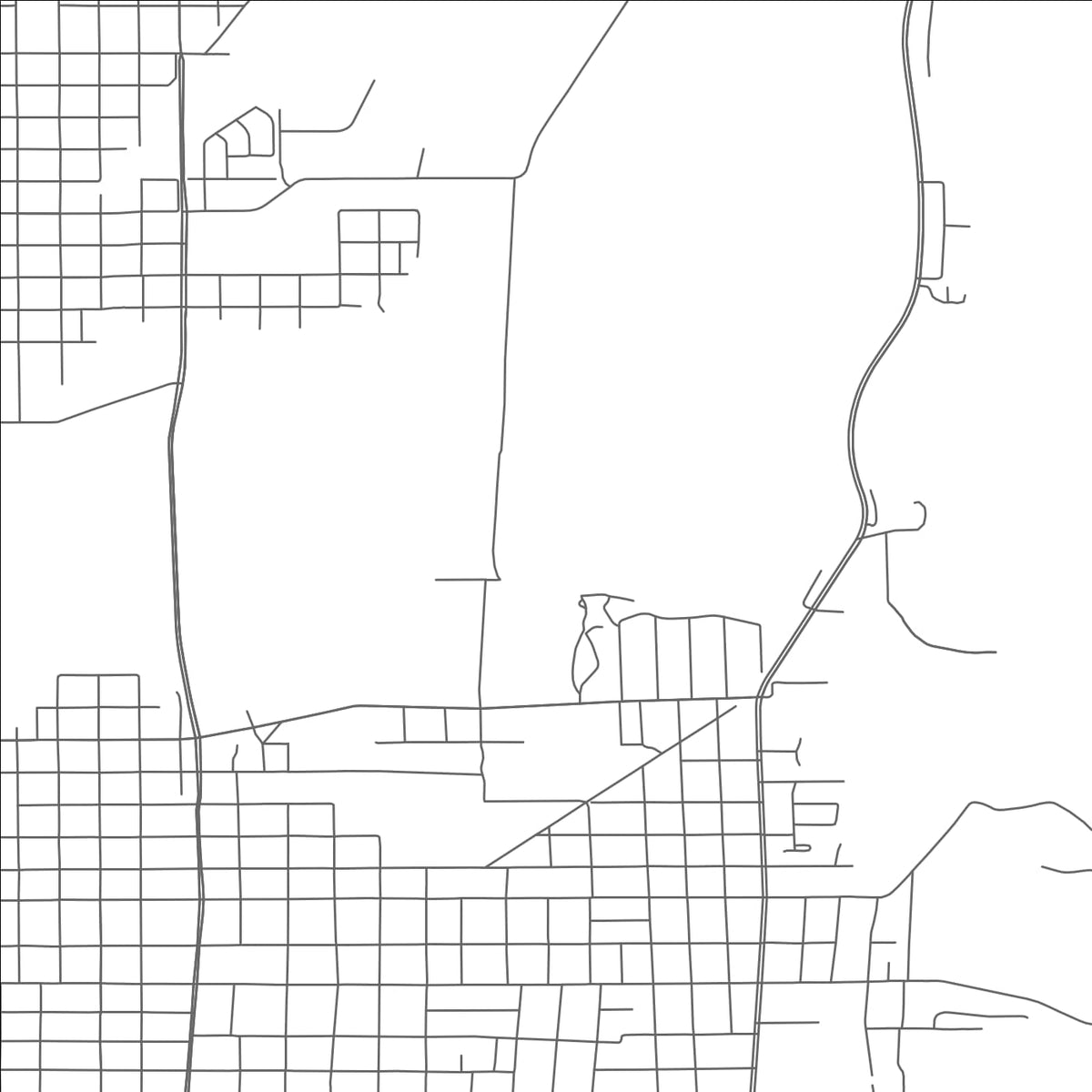 ROAD MAP OF LA CROSSE, WISCONSIN BY MAPBAKES