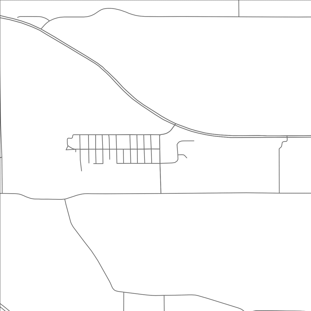 ROAD MAP OF LAKE IVANHOE, WISCONSIN BY MAPBAKES