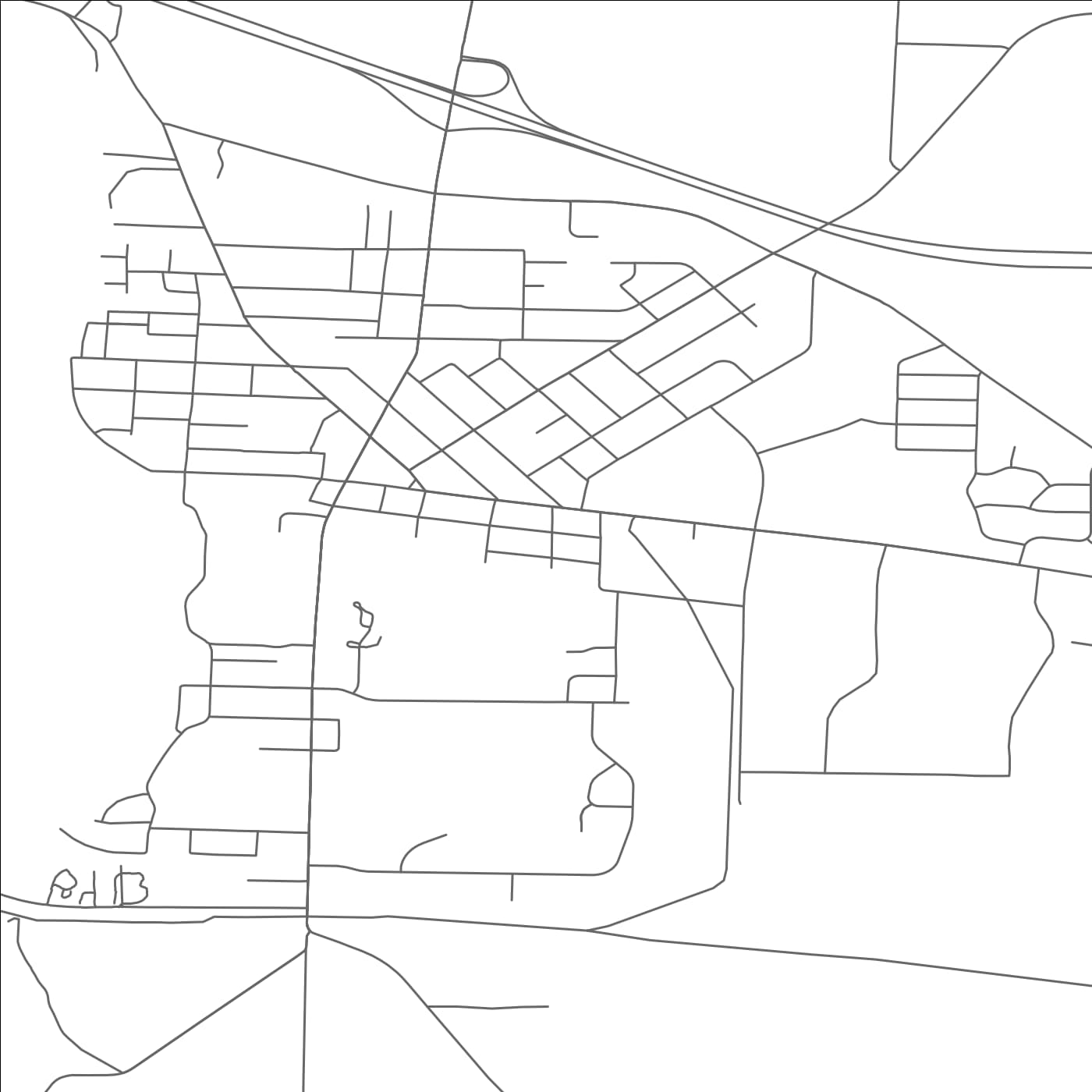 ROAD MAP OF LAKE MILLS, WISCONSIN BY MAPBAKES