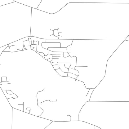 ROAD MAP OF LAKE RIPLEY, WISCONSIN BY MAPBAKES