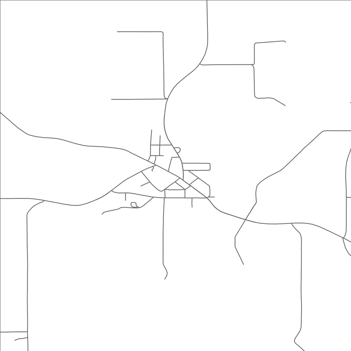 ROAD MAP OF LINDEN, WISCONSIN BY MAPBAKES