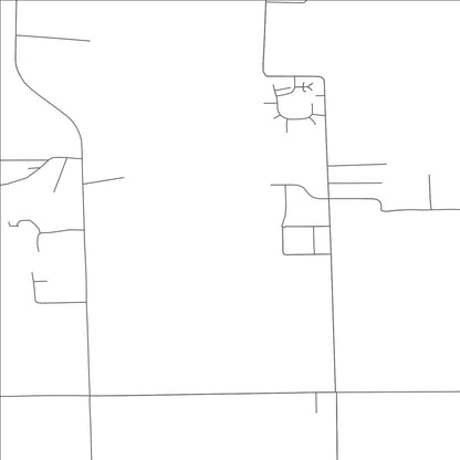 ROAD MAP OF LITTLE ROUND LAKE, WISCONSIN BY MAPBAKES