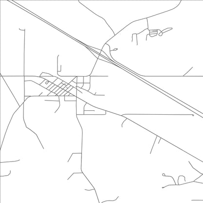 ROAD MAP OF LYNDON STATION, WISCONSIN BY MAPBAKES