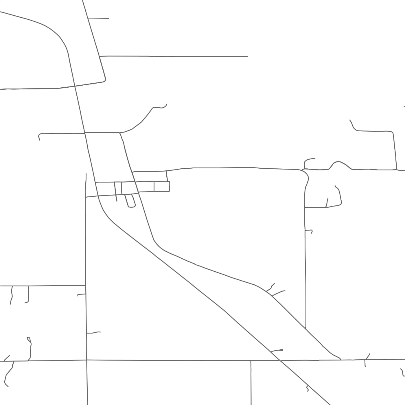 ROAD MAP OF MARENGO, WISCONSIN BY MAPBAKES