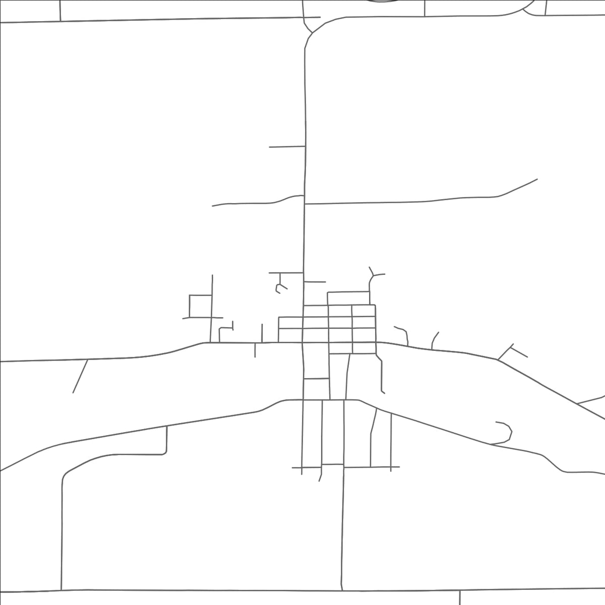 ROAD MAP OF MARKESAN, WISCONSIN BY MAPBAKES
