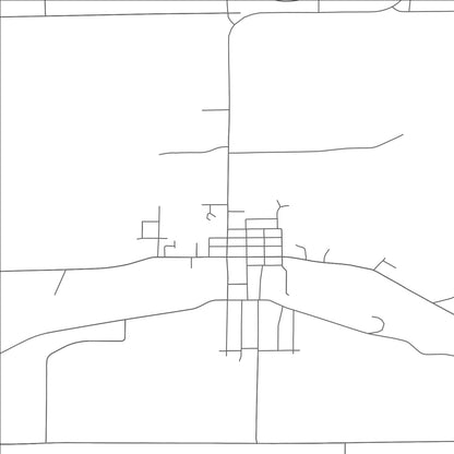 ROAD MAP OF MARKESAN, WISCONSIN BY MAPBAKES