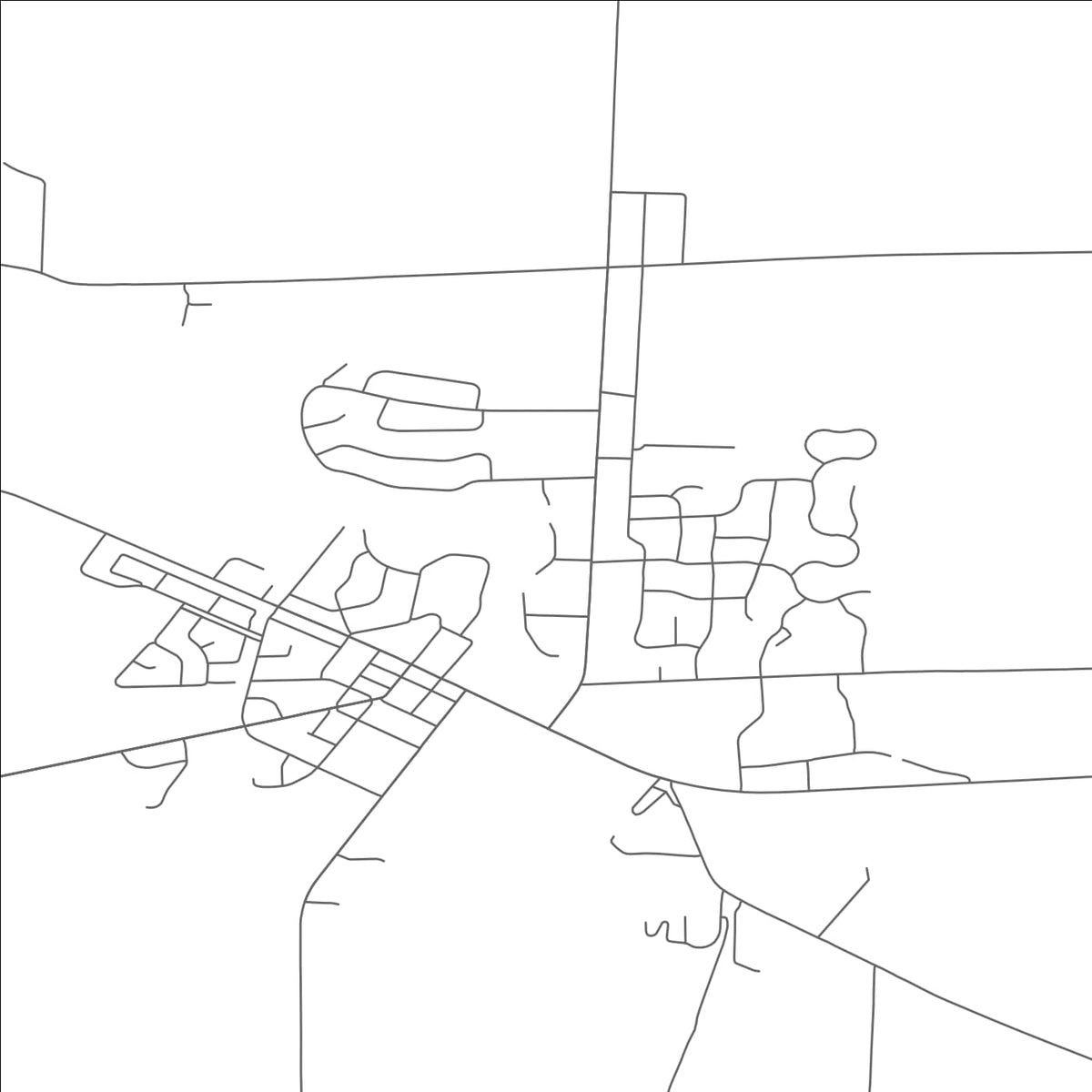ROAD MAP OF MARSHALL, WISCONSIN BY MAPBAKES