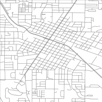 ROAD MAP OF MARSHFIELD, WISCONSIN BY MAPBAKES
