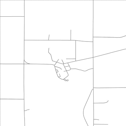 ROAD MAP OF MASON, WISCONSIN BY MAPBAKES