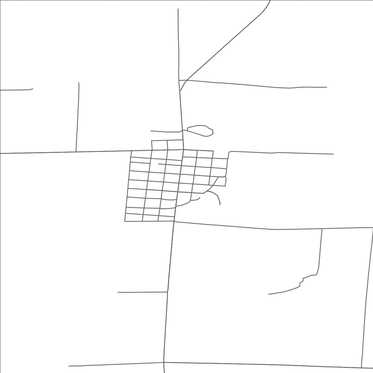 ROAD MAP OF MATTOON, WISCONSIN BY MAPBAKES