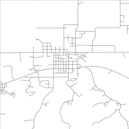 ROAD MAP OF MAZOMANIE, WISCONSIN BY MAPBAKES