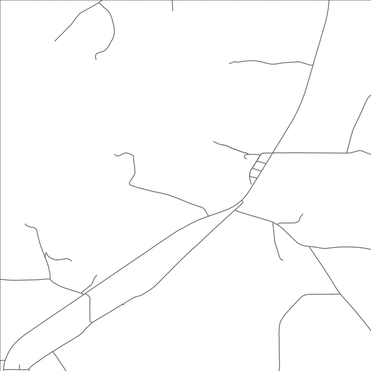ROAD MAP OF MELVINA, WISCONSIN BY MAPBAKES