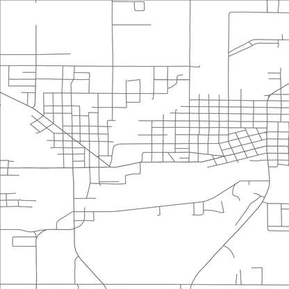 ROAD MAP OF MERRILL, WISCONSIN BY MAPBAKES