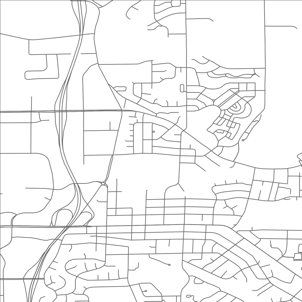 ROAD MAP OF MIDDLETON, WISCONSIN BY MAPBAKES