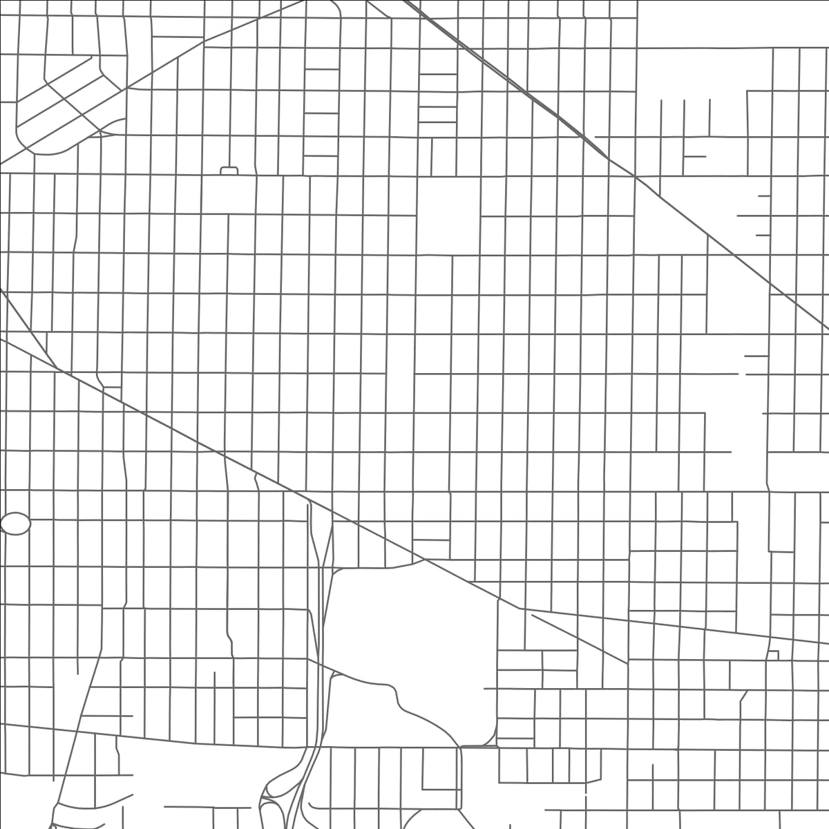 ROAD MAP OF MILWAUKEE, WISCONSIN BY MAPBAKES