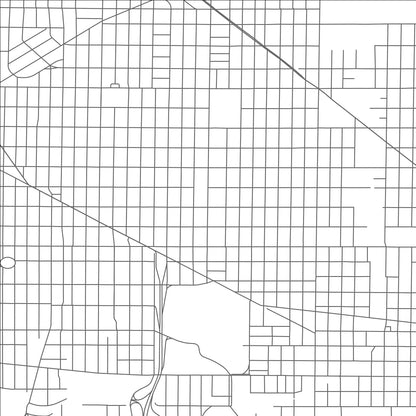 ROAD MAP OF MILWAUKEE, WISCONSIN BY MAPBAKES