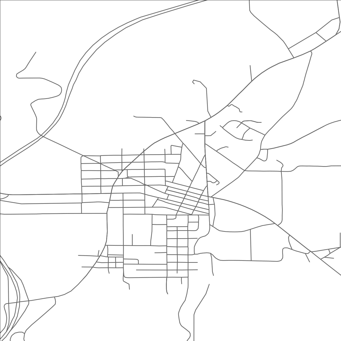 ROAD MAP OF MINERAL POINT, WISCONSIN BY MAPBAKES