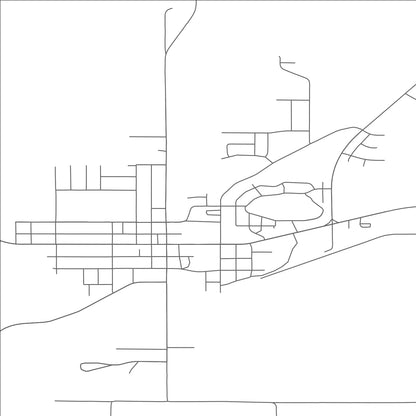 ROAD MAP OF MONDOVI, WISCONSIN BY MAPBAKES