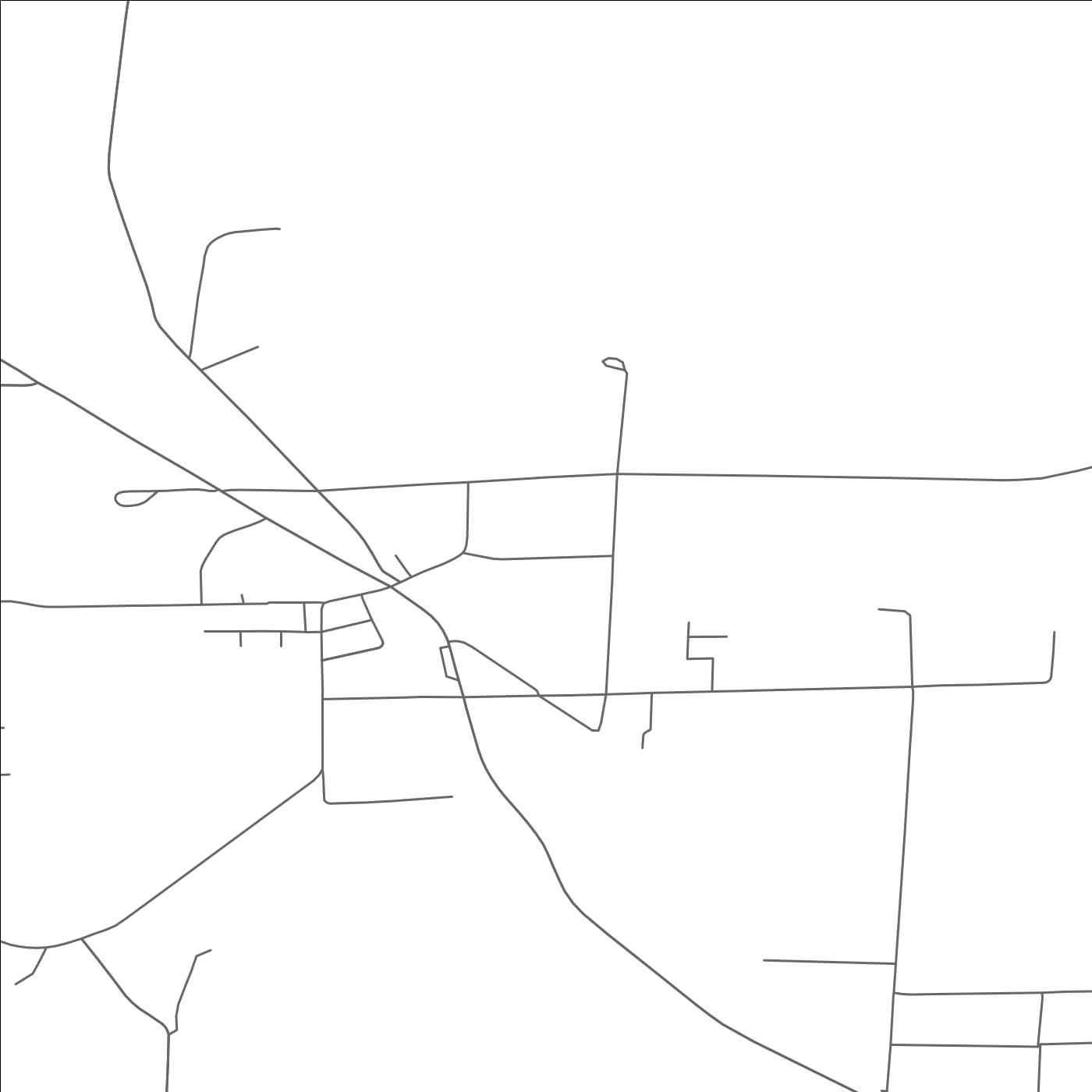 ROAD MAP OF MOUNTAIN, WISCONSIN BY MAPBAKES