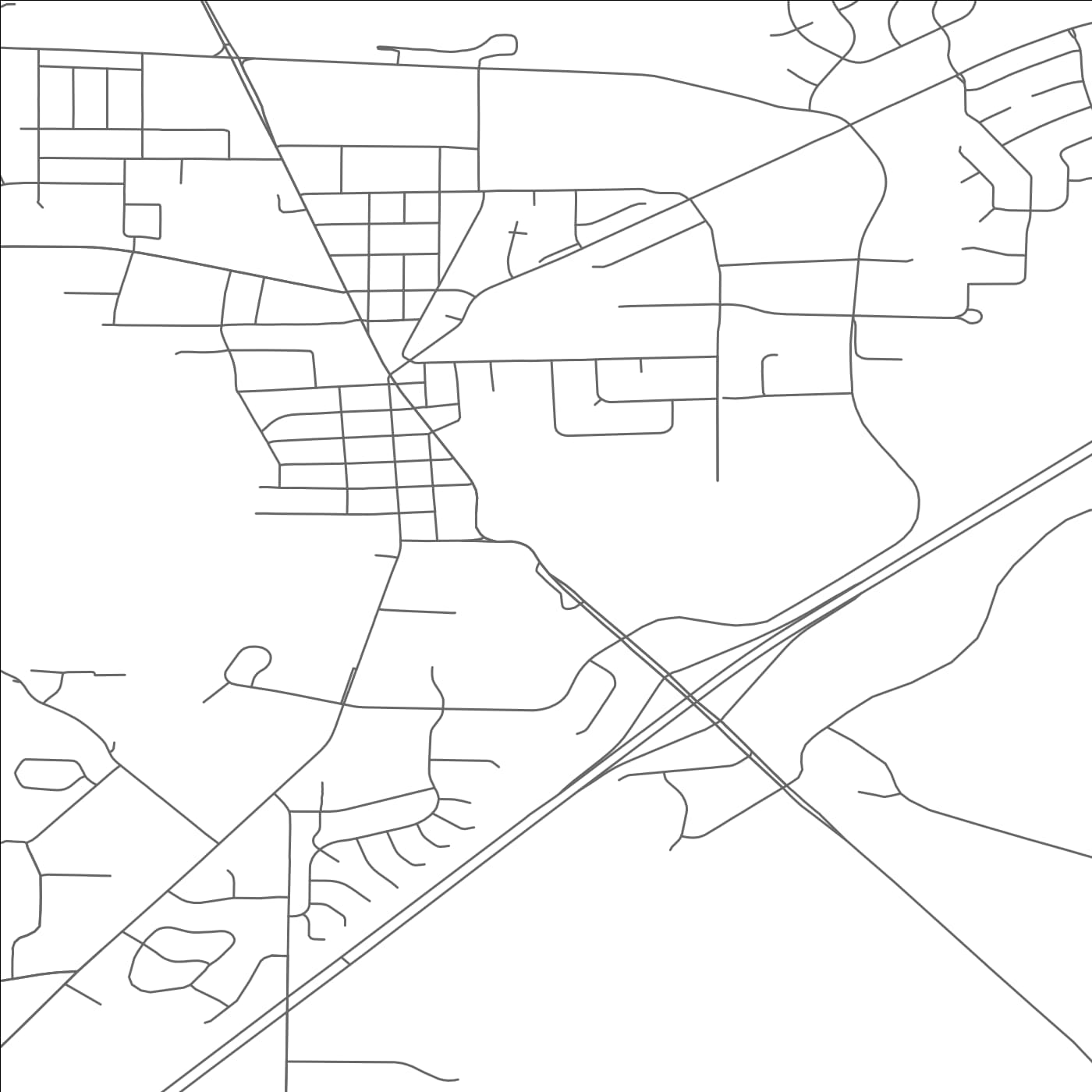 ROAD MAP OF MUKWONAGO, WISCONSIN BY MAPBAKES