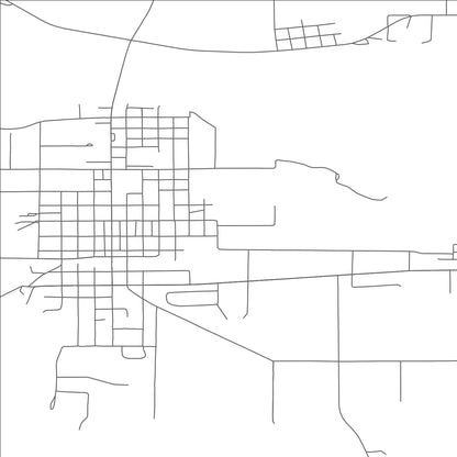 ROAD MAP OF MUSCODA, WISCONSIN BY MAPBAKES