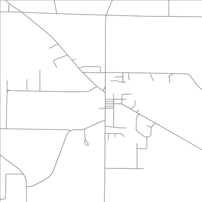 ROAD MAP OF NEOSHO, WISCONSIN BY MAPBAKES