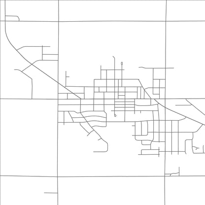 ROAD MAP OF NEW HOLSTEIN, WISCONSIN BY MAPBAKES