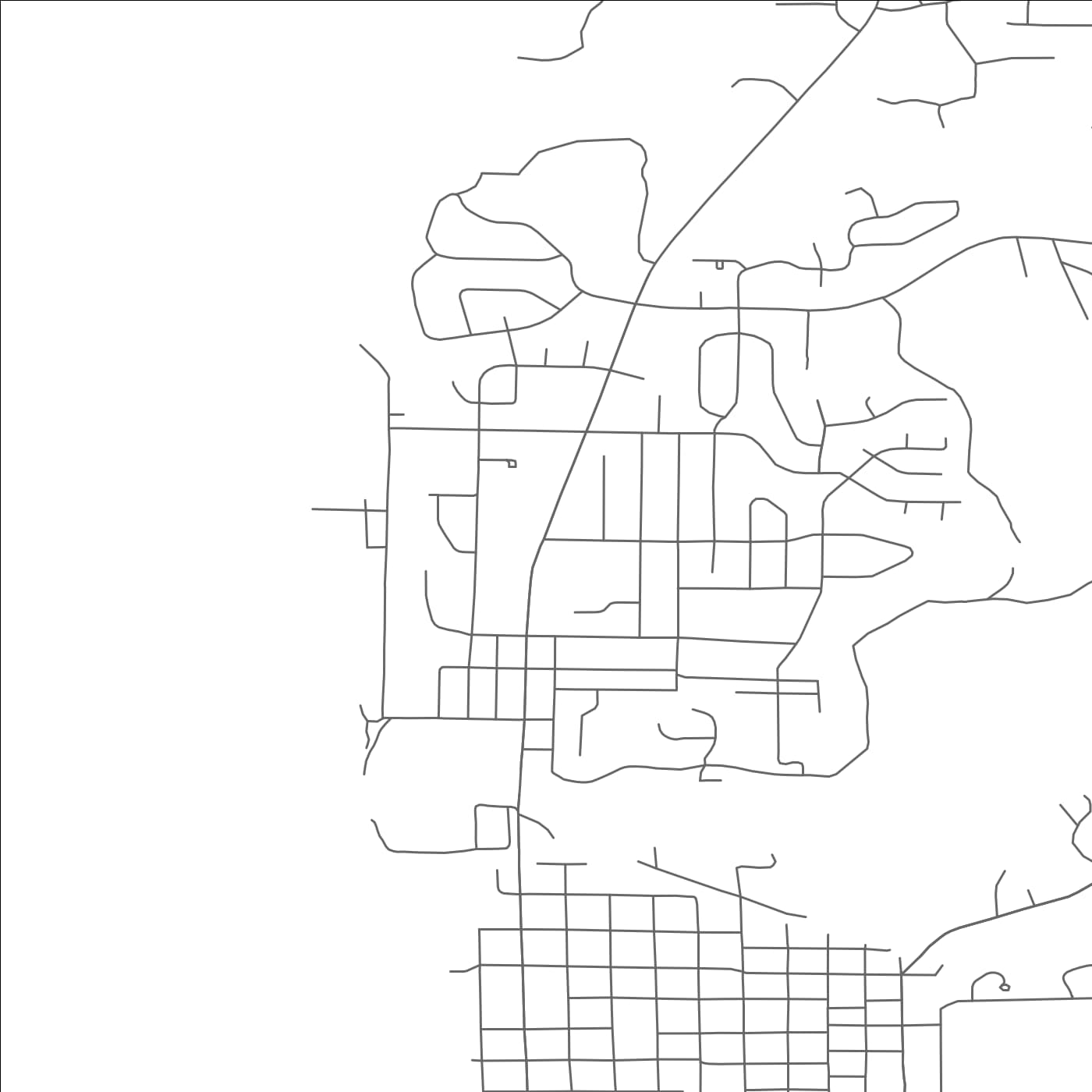 ROAD MAP OF NORTH HUDSON, WISCONSIN BY MAPBAKES