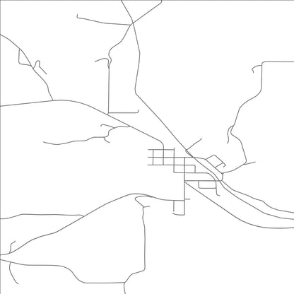 ROAD MAP OF NORWALK, WISCONSIN BY MAPBAKES