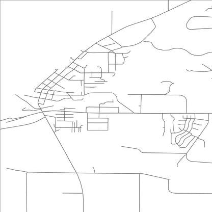 ROAD MAP OF OSCEOLA, WISCONSIN BY MAPBAKES