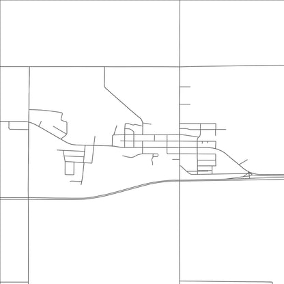 ROAD MAP OF OWEN, WISCONSIN BY MAPBAKES