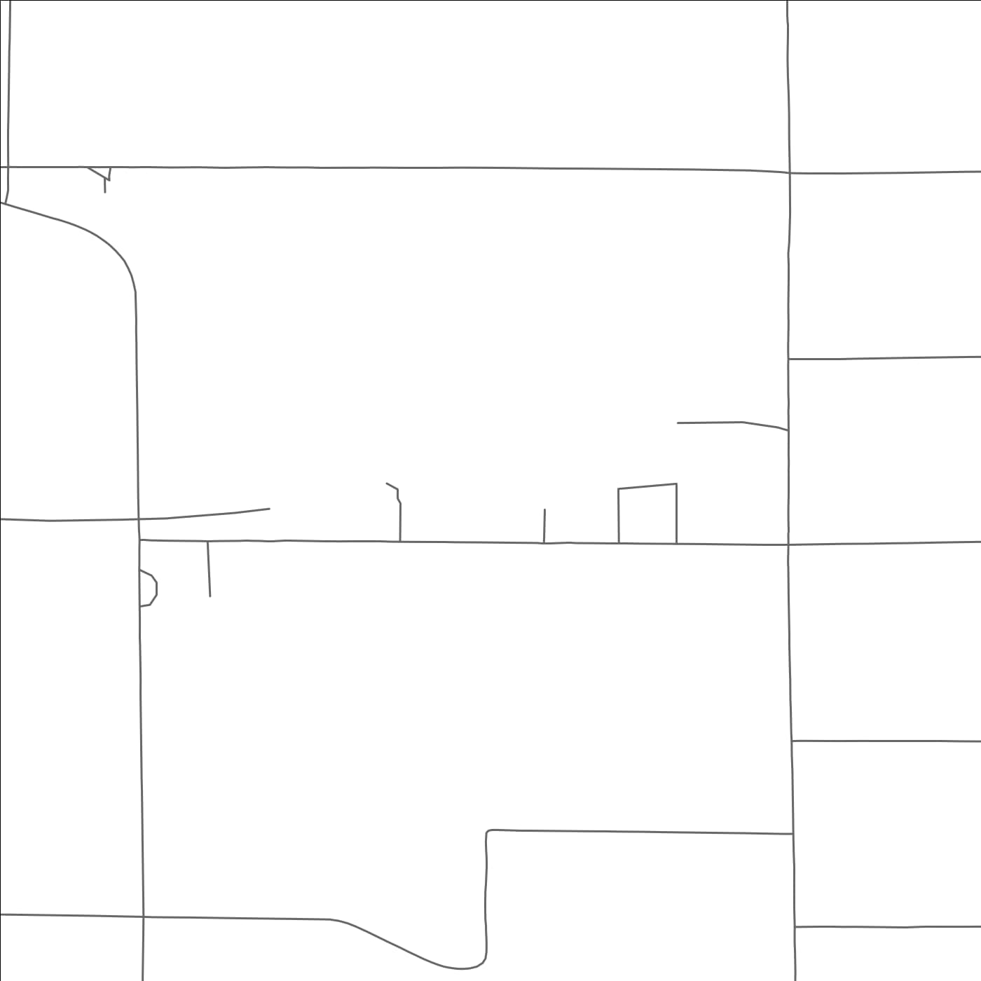 ROAD MAP OF PAAC CIINAK, WISCONSIN BY MAPBAKES