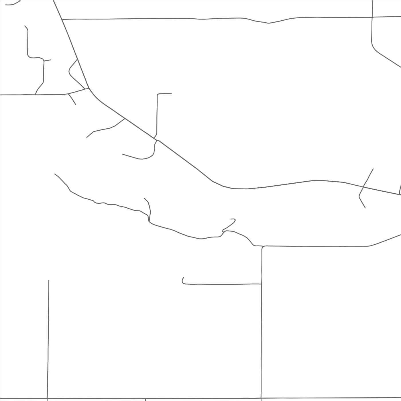 ROAD MAP OF PELLA, WISCONSIN BY MAPBAKES