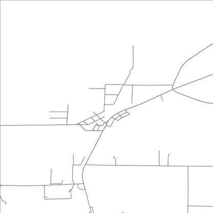 ROAD MAP OF PEMBINE, WISCONSIN BY MAPBAKES