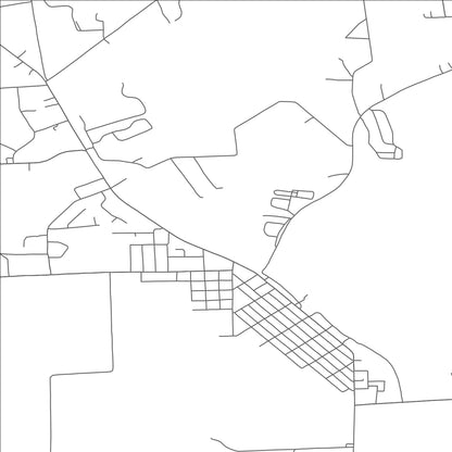 ROAD MAP OF PHILLIPS, WISCONSIN BY MAPBAKES