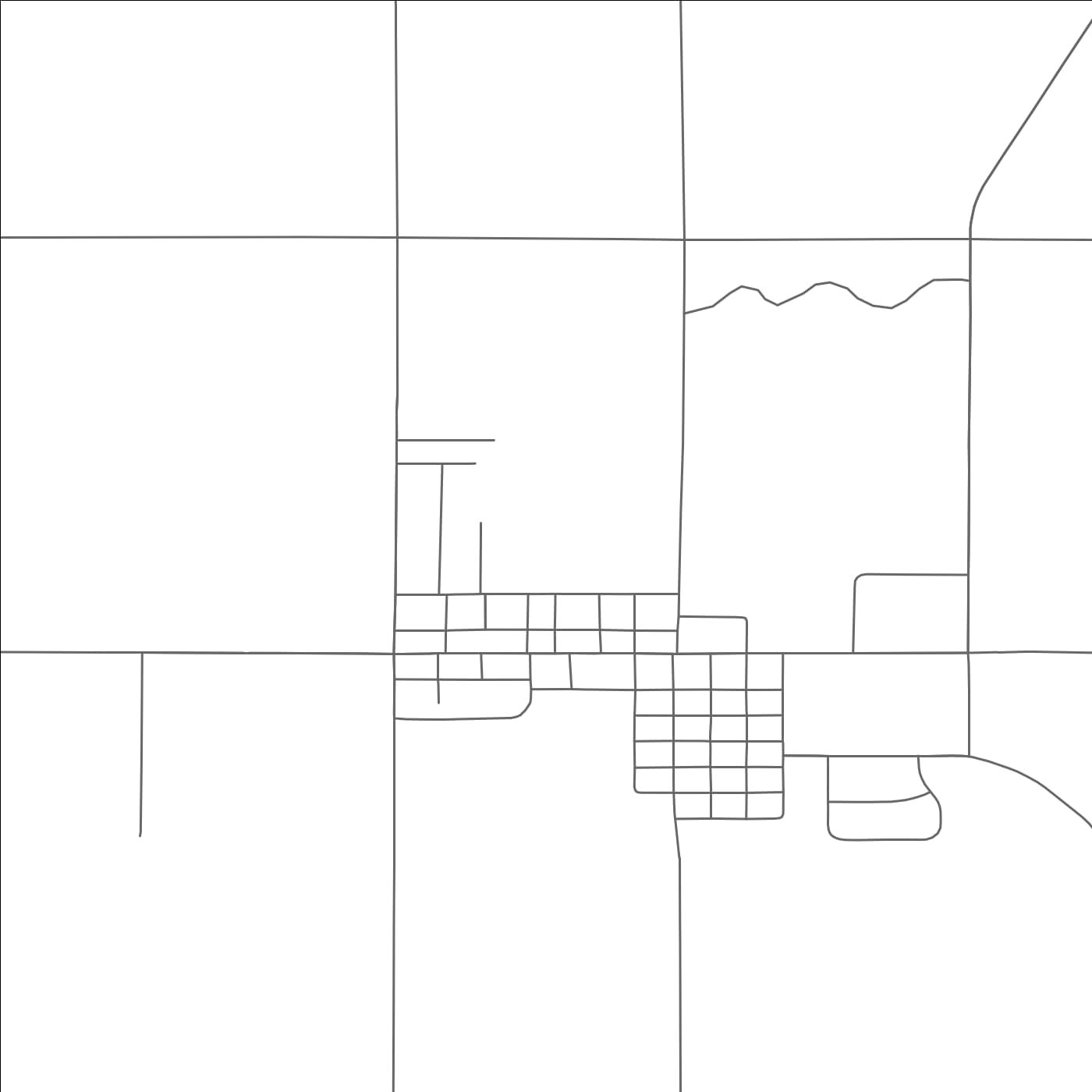 ROAD MAP OF PLAINFIELD, WISCONSIN BY MAPBAKES