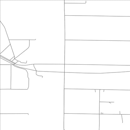 ROAD MAP OF POPLAR, WISCONSIN BY MAPBAKES